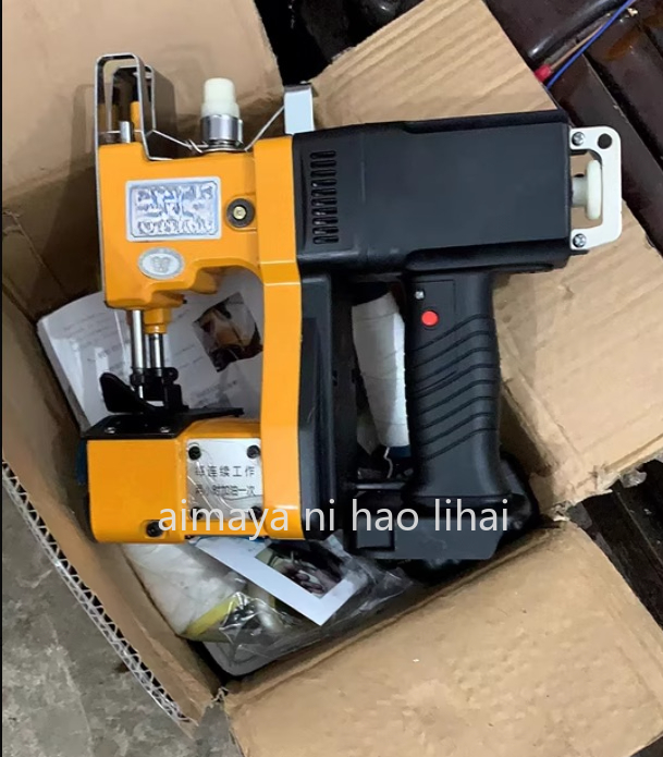 Sewing Machine In Textile Industry - เครื่องเย็บแบบมือถือ GK9-370 ใช้แบตเตอรี่ลิเธียมคู่ สำหรับเย็บปิดผนึกถุงผ้า เครื่องปิดผนึกสำหรับอุตสาหกรรมสิ่งทอ