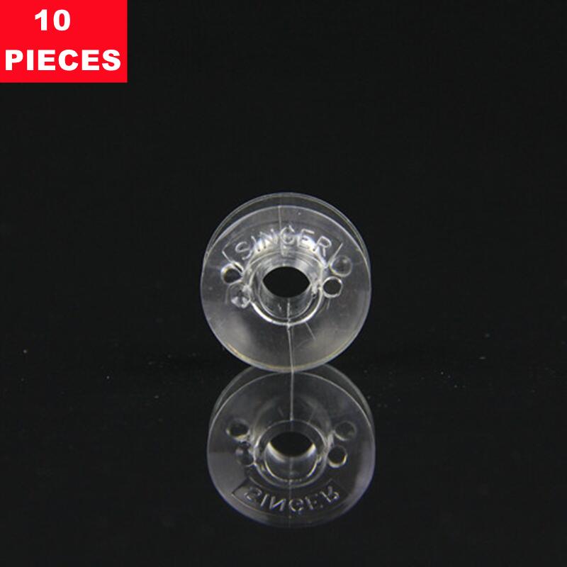 Sewing Tas - 10Pcs เครื่องเย็บผ้า Bobbins (55623A) โลหะ 