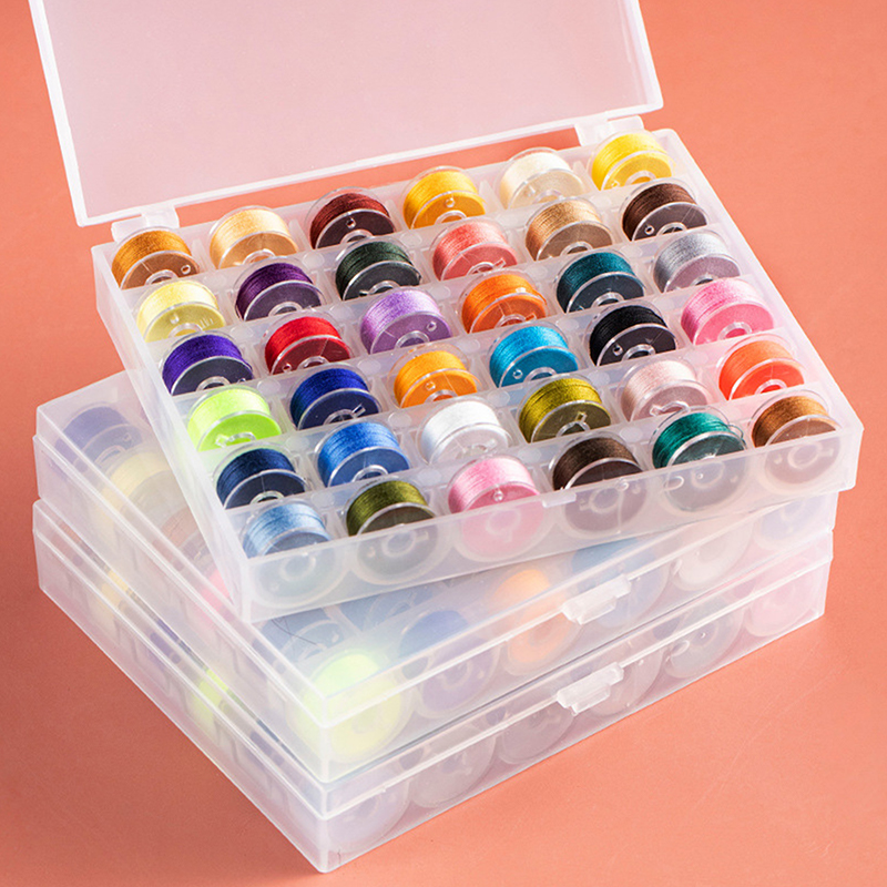 ใหม่【ชุดกล่องใส่หลอดด้ายเย็บผ้ - Bobbin Organizer Box บทวิจารณ์และราคา
