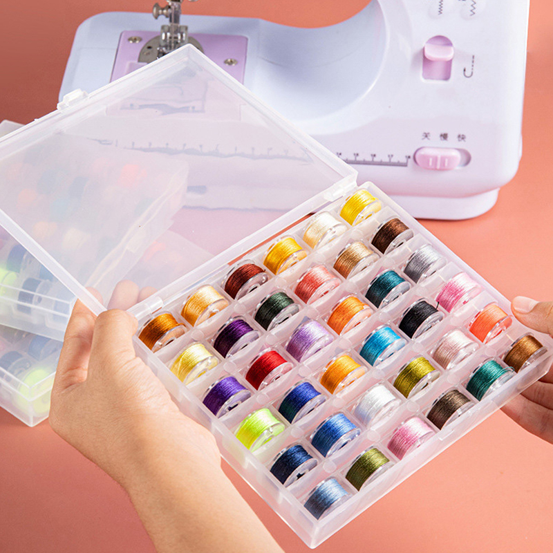 ชุดกล่องใส่หลอดด้ายเย็บผ้า หลอ - Bobbin Organizer Box บทวิจารณ์และราคา