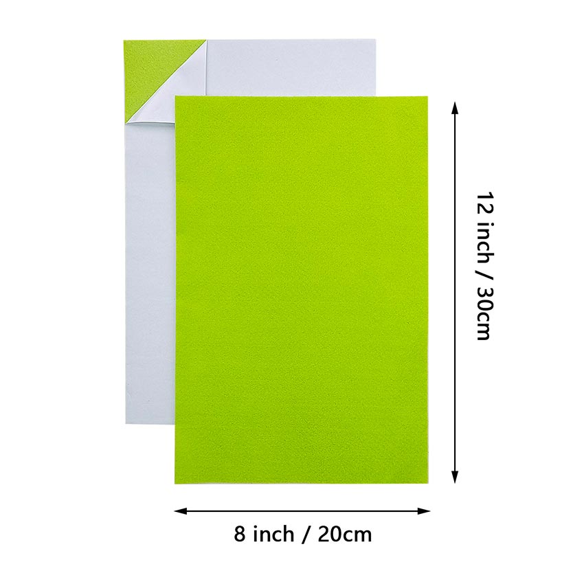 แผ่นสักหลาดแบบมีกาวในตัว แผ่นส - Sewing Textile Art บทวิจารณ์และราคา