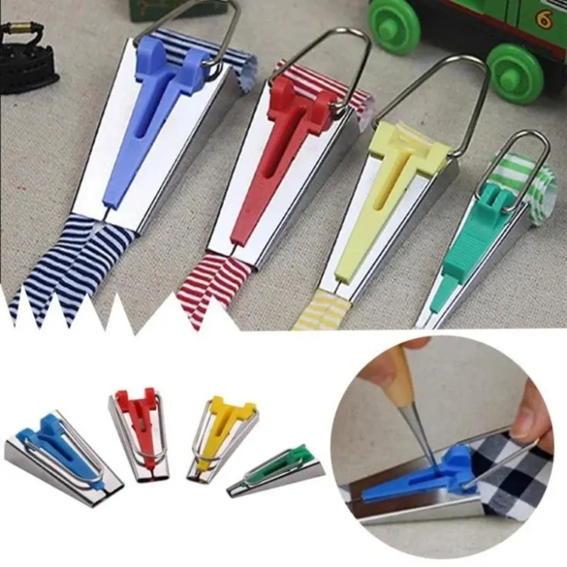 เครื่องทำผ้าไบแอส 3 ขนาด 1 ชิ้ - Binding Tape Bias บทวิจารณ์และราคา