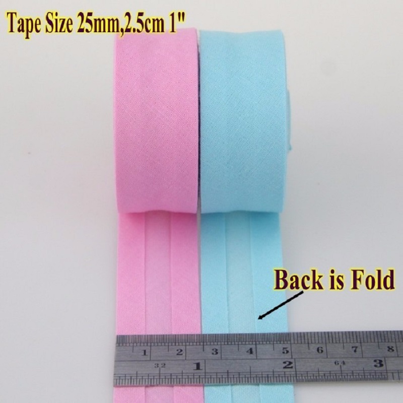 เทปอคติแบบพับได้ทำจากผ้าฝ้ายขน - Binding Tape Bias บทวิจารณ์และราคา