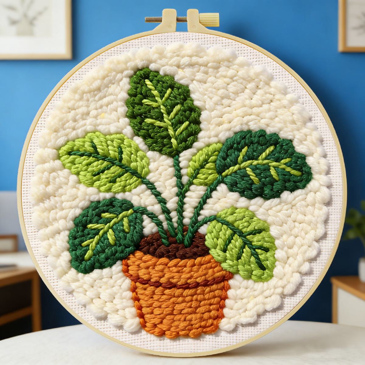 ชุดปักลายใบไม้ขนาด 20x20 ซม./7 - Sewing Textile Art บทวิจารณ์และราคา