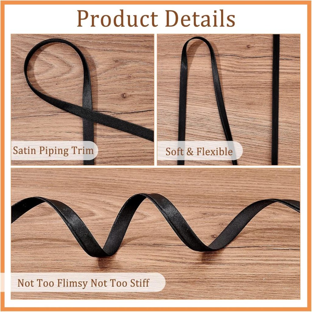 ริบบิ้นผ้าซาตินแบบพับสองชั้น ข - Binding Tape Bias บทวิจารณ์และราคา