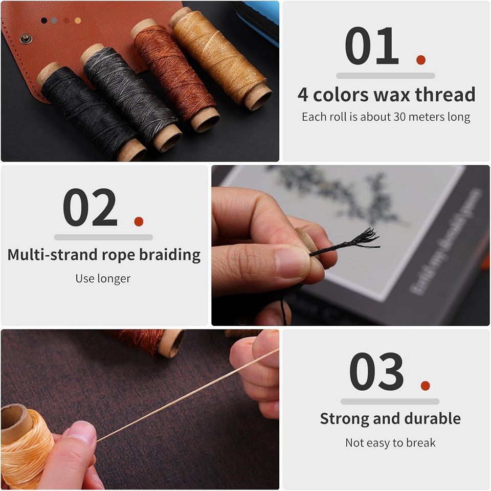 BUDDUR หนังเย็บชุดเครื่องมือด้ - Sewing Tas บทวิจารณ์และราคา
