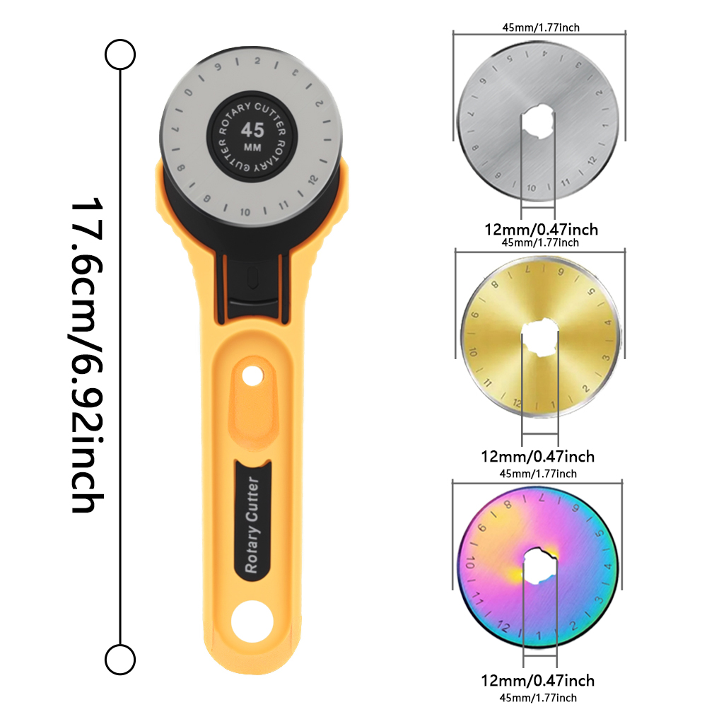 เครื่องตัดผ้าแบบหมุน 45 มม. เค - Sewing Necessities บทวิจารณ์และราคา