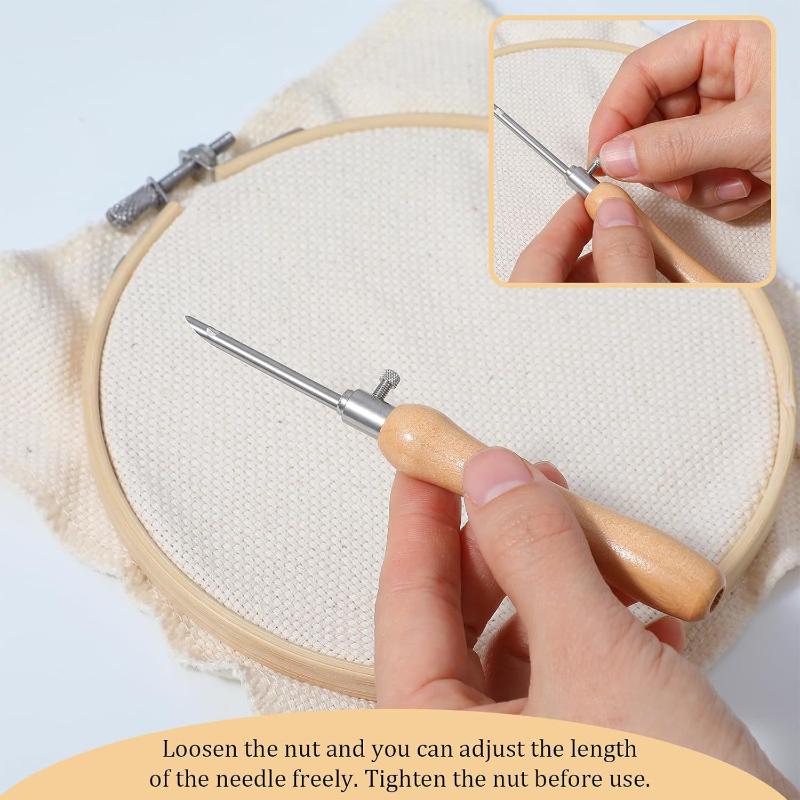 ชุดอุปกรณ์ปักผ้าแบบปรับได้ DIY - Sewing Textile Art บทวิจารณ์และราคา