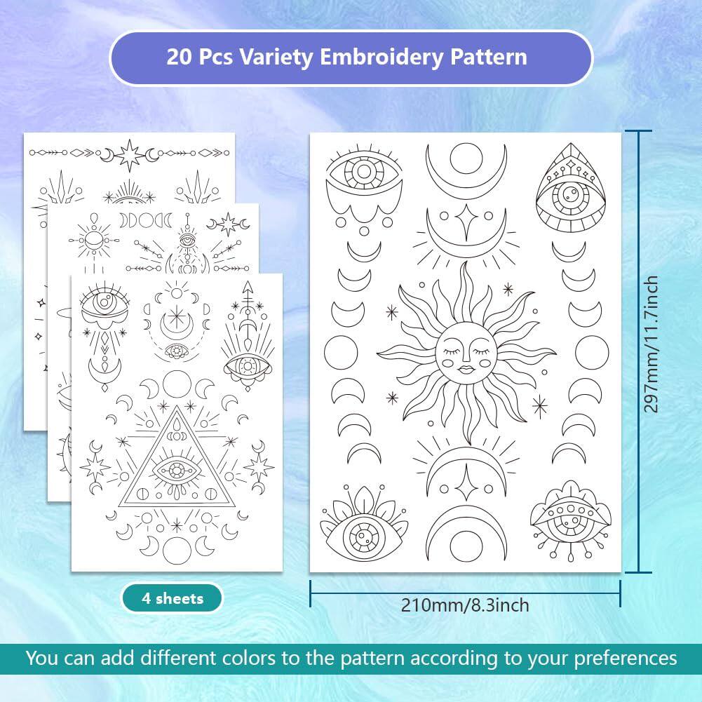 กระดาษทรานเฟอร์ลายปักแบบละลายน - Textile Sewing Patterns บทวิจารณ์และราคา