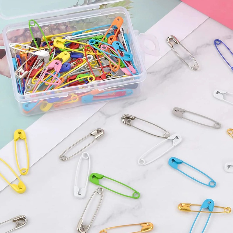 120 ชิ้นความปลอดภัย Pins สีโลห - Sewing Tas บทวิจารณ์และราคา