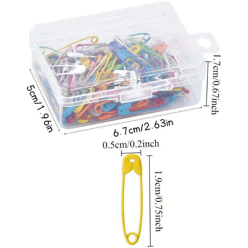 120 ชิ้นความปลอดภัย Pins สีโลห - Sewing Tas บทวิจารณ์และราคา