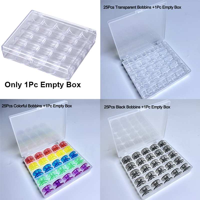 กล่องเก็บหลอดด้ายเปล่า 25 หลอด - Bobbin Organizer Box บทวิจารณ์และราคา