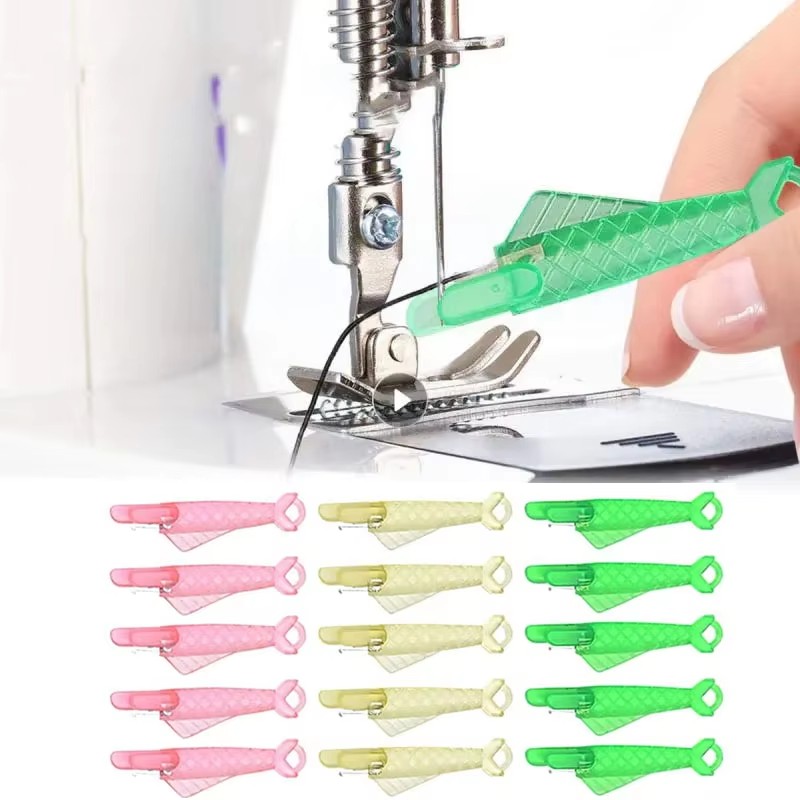 1/10/20pcs อัตโนมัติเข็ม DIY เ - Needle Threader Tool บทวิจารณ์และราคา