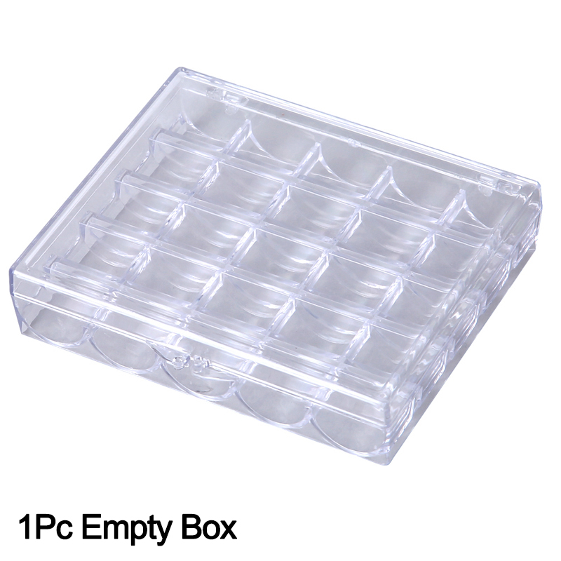 25 ตารางล้าง Bobbins กล่องเก็บ - Sewing Tas บทวิจารณ์และราคา
