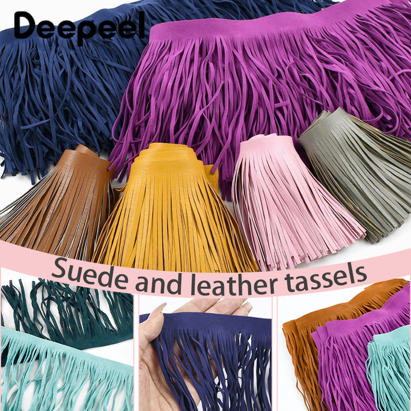 พู่หนังกลับยาว 1 เมตร ขนาด 10- - Textile And Sewing Supply บทวิจารณ์และราคา