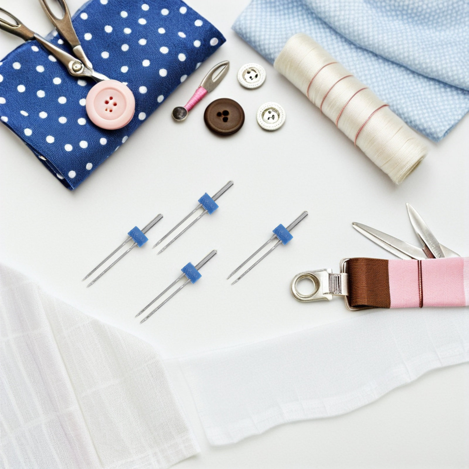 ชุดเข็มเย็บผ้าคู่ 4 ชุด อุปกรณ - Sewing Hemming บทวิจารณ์และราคา