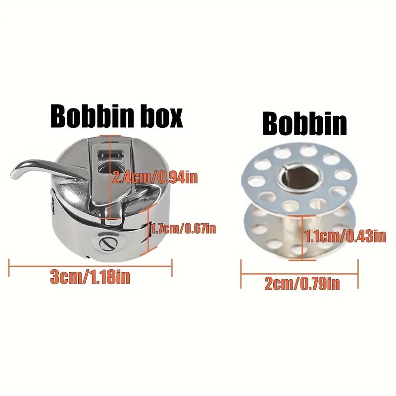 Bobbin Case และ Bobbins โลหะสํ - Sewing Necessities บทวิจารณ์และราคา