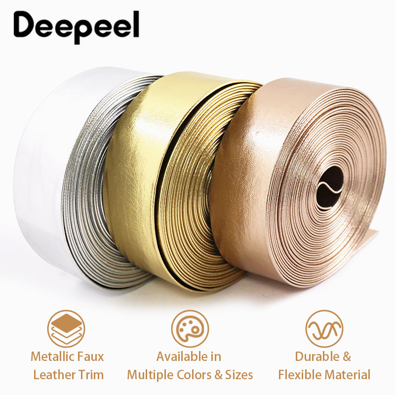 เทปหนัง PU 5 เมตร ขนาด 5-50 มม - Binding Tape Bias บทวิจารณ์และราคา